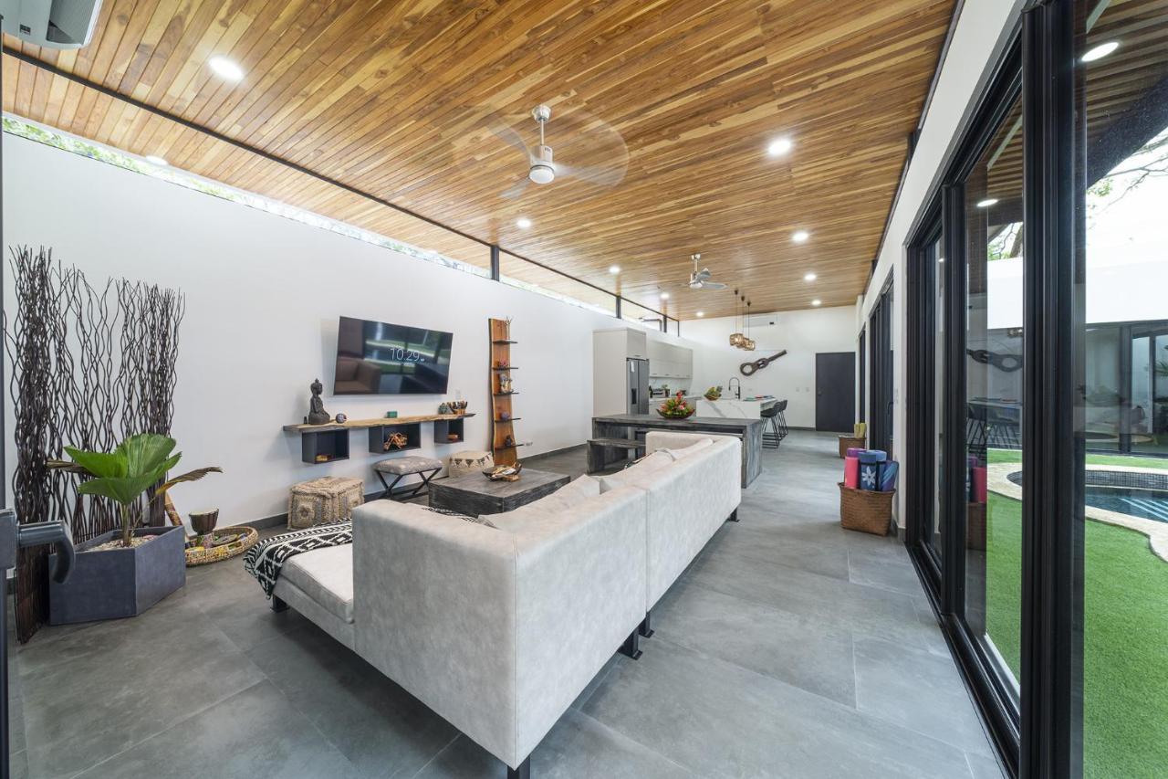 Playa Potrero - New Modern House, Pool In Guitar Shape - Casa Guitarra Villa Luaran gambar